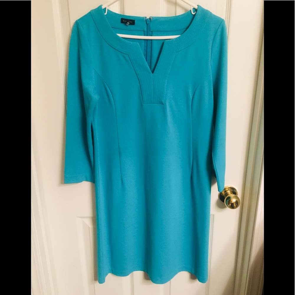 Talbots | Dress 3/4 Sleeve Split Neck. Size 2